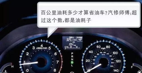 汽车瞬时油耗是多少公里 汽车瞬时油耗是多少公里
