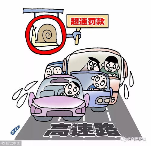 汽车超速一次罚多少
