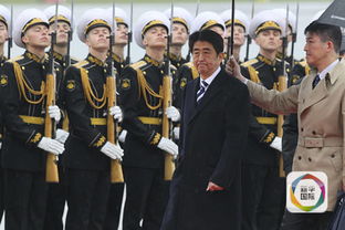 普京与解放军仪仗司礼大队政委握手 普京与解放军仪仗司礼大队政委握手