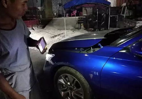 汽车引擎盖碰个坑多少钱(汽车引擎盖碰撞造成凹陷的修复费用分析)