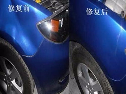 汽车前轮凹陷要多少钱修(汽车前轮凹陷修复费用详解) 汽车前轮凹陷要多少钱修(汽车前轮凹陷修复费用详解)
