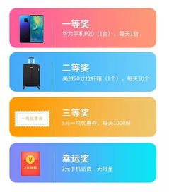 华为怎么转盘抽奖手机